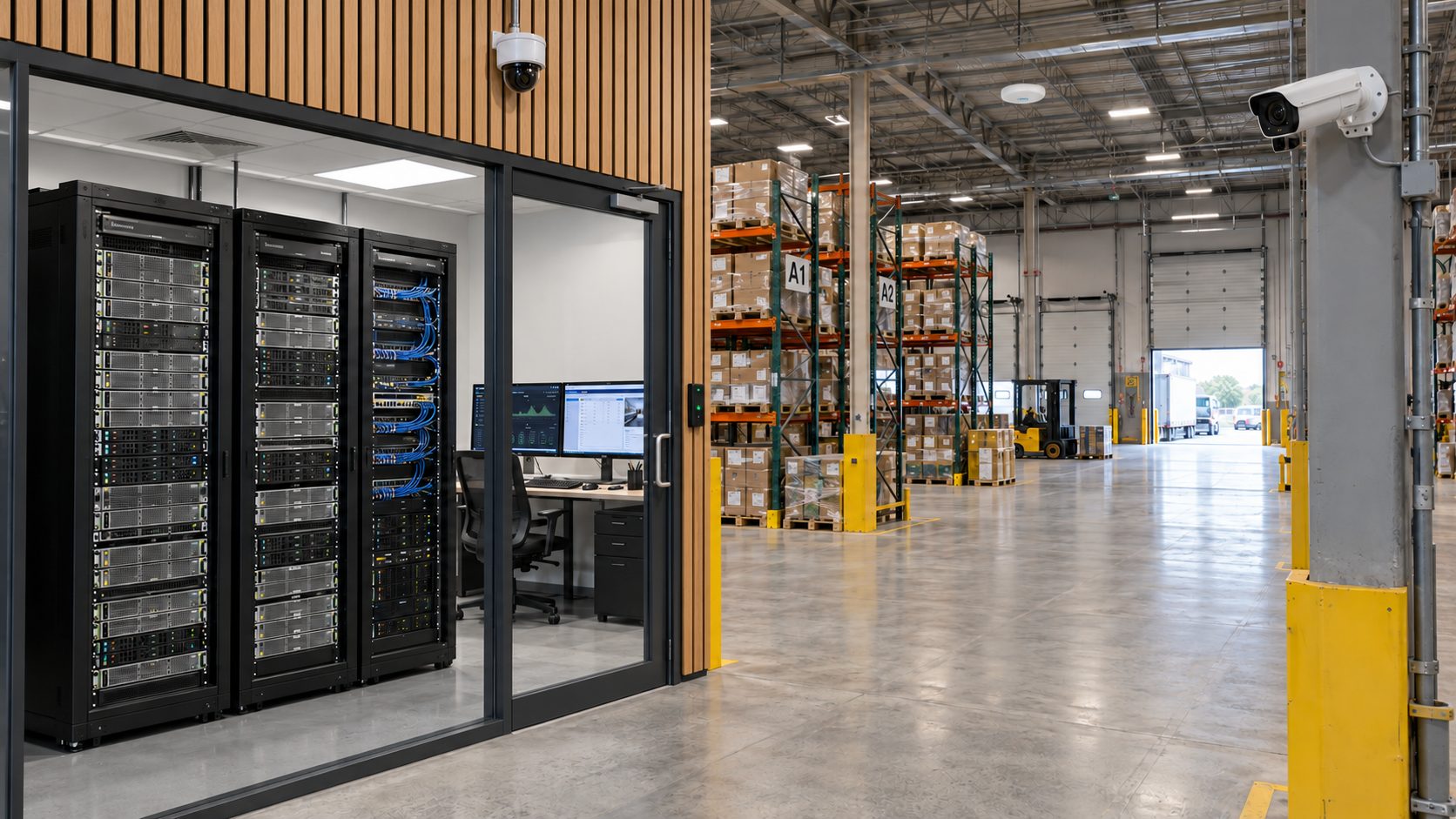Warehouse and edge data center infrastructure